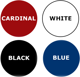 color choices for the golf targets